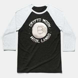 Crypto Moon HODL Lambo Baseball T-Shirt